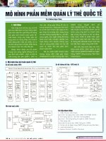 Mô hình phần mềm quản lý thẻ quốc tế 