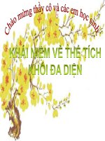 Bài giảng bài thể tích khối đa diện hình học 12 (7) 