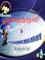 Bài giảng bài giải hệ phương trình bằng phương pháp thế đại số 9 (4) 