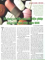 Sử dụng có hiệu quả các biện pháp kiềm chế lạm phát năm 2008 