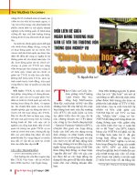 Mối liên hệ giữa ngân hàng thương mại bán lẻ với thị trường vốn thông qua nghiệp vụ chứng khoán hóa các nghiệp vụ trả nợ 