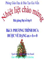 Bài giảng bài phương trình tích đại số 8 (11) 