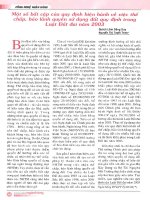 Một số bất cập của quy định hiện hành về việc thế chấp, bảo lãnh quyền sử dụng đất quy định trong luật đất đai năm 2003 