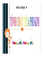 Bài giảng bài tính chất của phi kim hóa học 9 (2) 
