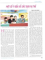 Một số ý kiến về các dịch vụ thẻ 