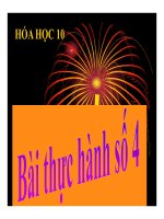 Bài giảng bài thực hành tính chất của oxi, lưu huỳnh hóa học 10 (2) 