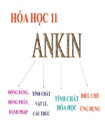 Bài giảng bài ankin hóa học 11 (2) 