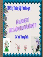 Bài giảng bài ảnh của một vật tạo bởi thấu kính hội tụ vật lý 9 (4) 