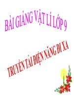 Bài giảng bài truyền tải điện năng đi xa vật lý 9 (10) 