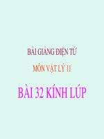 Bài giảng bài kính lúp vật lý 11 (8) 