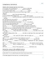 Bài tập tiếng anh 12   HK1   theo chuyên đề (phần 2)