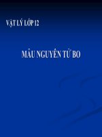 Bài giảng bài mẫu nguyên tử bo vật lý 12 (9) 
