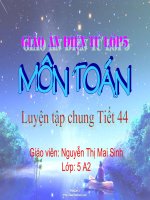 Bài giảng toán 5 viết các số đo diện tích dưới dạng số thập phân (12) 