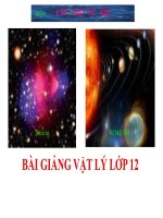 Bài giảng bài cấu tạo vũ trụ vật lý 12 (2) 