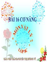 Bài giảng bài cơ năng vật lý 8 (12) 