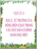 Bài giảng bài từ trường của dòng điện chạy trong các dây dẫn có hình dạng đặc biệt vật lý 11 (7) 