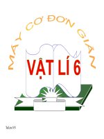 Bài giảng bài máy cơ đơn giản vật lý 6 (7) 