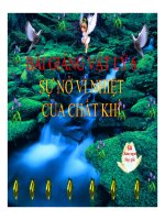 Bài giảng bài sự nở vì nhiệt của chất khí vật lý 6 (5) 