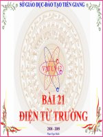 Bài giảng bài điện từ trường vật lý 12 (4) 