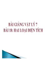 Bài giảng bài hai loại điện tích vật lý 7 (11) 