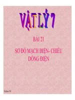 Bài giảng bài sơ đồ mạch điện – chiều dòng điện vật lý 7 (5) 