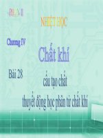 Bài giảng bài cấu tạo chất  thuyết động học phân tử chất khí vật lý 10 (9) 