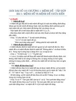 Soạn bài 1: Mệnh đề và mệnh đề chứa biến