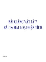 Bài giảng bài hai loại điện tích vật lý 7 (5) 