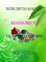 Bài giảng bài các nguyên lí của nhiệt động lực học vật lý 10 (5) 