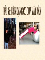 Bài giảng bài biến dạng cơ của vật rắn vật lý 10 (6) 