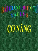 Bài giảng bài cơ năng vật lý 8 (6) 