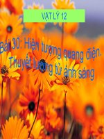 Bài giảng bài hiện tượng quang điện thuyết lượng tử ánh sáng vật lý 12 (4) 