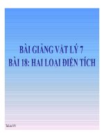 Bài giảng bài hai loại điện tích vật lý 7 (4) 