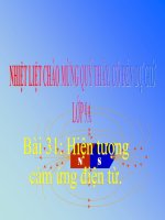 Bài giảng bài hiện tượng cảm ứng điện từ vật lý 9 (3) 