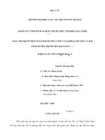 KHĂO sát TÌNH HÌNH sử DỤNG THUỐC đièư TRỊ rối LOẠN LIPID 