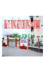 Bài giảng bài sự nở vì nhiệt của chất rắn vật lý 6 (9) 