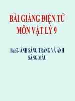 Bài giảng bài ánh sáng trắng và ánh sáng màu vật lý 9 (4) 