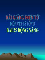 Bài giảng bài động năng vật lý 10 (2) 