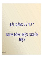 Bài giảng bài dòng điện nguồn điện vật lý 7 (6) 