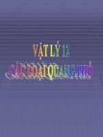 Bài giảng bài các loại quang phổ vật lý 12 (8) 