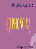 Bài giảng bài phóng xạ vật lý 12 (4) 