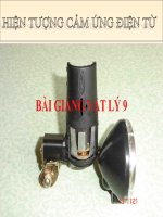 Bài giảng bài hiện tượng cảm ứng điện từ vật lý 9 (4) 