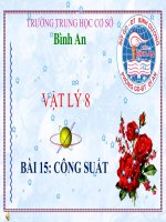 Bài giảng bài công suất vật lý 8 (3) 