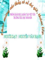 Bài giảng toán 5 viết các số đo diện tích dưới dạng số thập phân (4) 