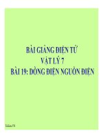 Bài giảng bài dòng điện nguồn điện vật lý 7 (7) 