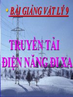 Bài giảng bài truyền tải điện năng đi xa vật lý 9 (7) 