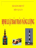 Bài giảng bài định luật bảo toàn năng lượng vật lý 9 (3) 