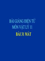 Bài giảng bài mắt vật lý 11 (3) 