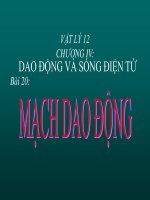 Bài giảng bài mạch dao động vật lý 12 (4) 