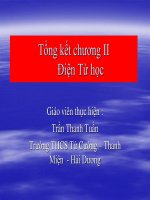 Bài giảng bài tổng kết chương 2   điện từ học vật lý 9 (3) 